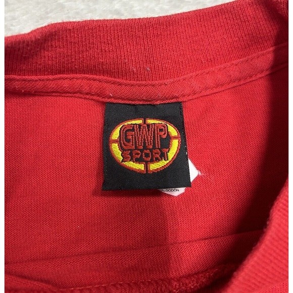 Y2K GWP Sport Skate Core Red Graphic T-Shirt Youth Size XL Skateboarding - Picture 3 of 7